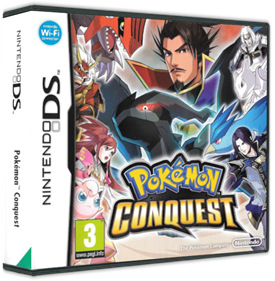 Pokémon Conquest - Box - 3D Image