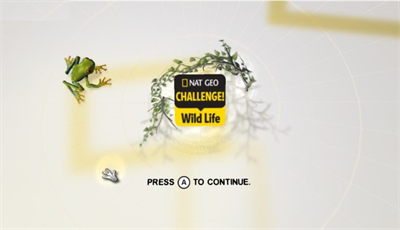 Nat Geo Challenge! Wild Life - Screenshot - Game Title Image