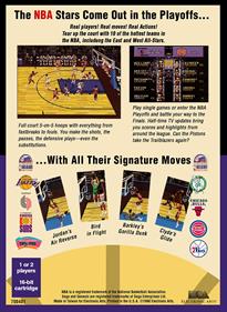Lakers versus Celtics and the NBA Playoffs - Box - Back Image