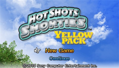 Hot Shots Shorties: Yellow - Screenshot - Game Title Image
