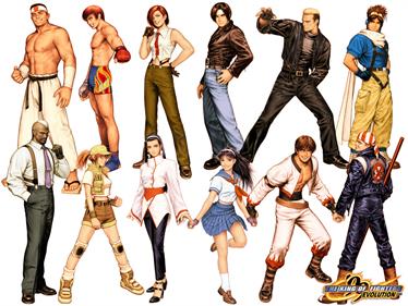 The King of Fighters 99: Evolution - Fanart - Background Image