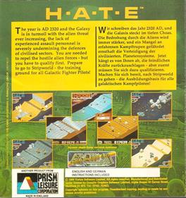 H.A.T.E: Hostile All Terrain Encounter - Box - Back Image
