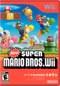 New Super Mario Bros. Wii - Box - Front - Reconstructed