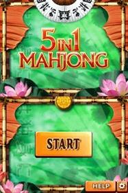 5 in 1 Mahjong - Screenshot - Game Title Image