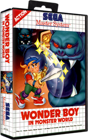 Wonder Boy in Monster World - Box - 3D Image