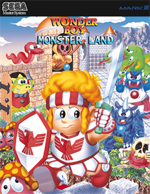 Wonder Boy in Monster Land - Fanart - Box - Front Image