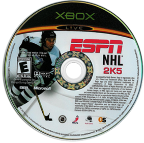 ESPN NHL 2K5 - Disc Image
