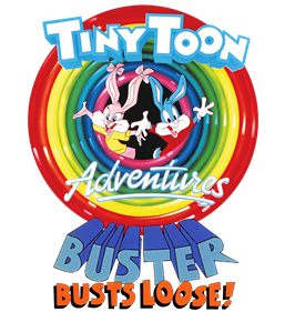 Tiny Toon Adventures: Buster Busts Loose! - Clear Logo Image