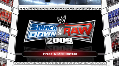 WWE SmackDown vs. Raw 2009 - Screenshot - Game Title Image