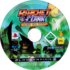 Ratchet & Clank Future: Quest for Booty - Disc Image