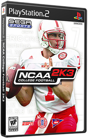 NCAA College Football 2K3 - Box - 3D Image