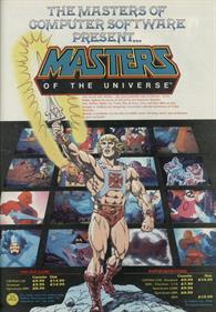 Masters of the Universe: Super Adventure - Advertisement Flyer - Front Image