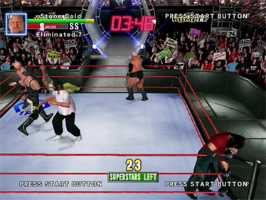 WWF Royal Rumble - Screenshot - Gameplay Image