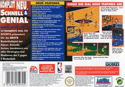 NBA Live 95 - Box - Back Image