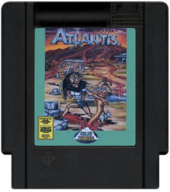 The Escape from Atlantis - Cart - Front Image
