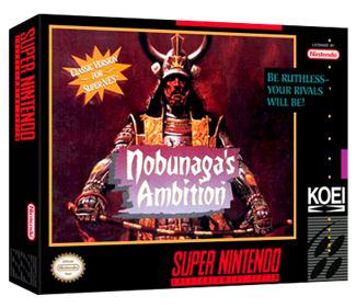 Nobunaga's Ambition - Box - 3D Image