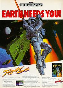 Target Earth - Advertisement Flyer - Front Image
