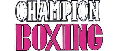 Champion Boxing - Clear Logo Image