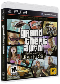 Grand Theft Auto: Episodes from Liberty City - Box - 3D Image