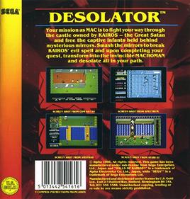 Desolator - Box - Back Image