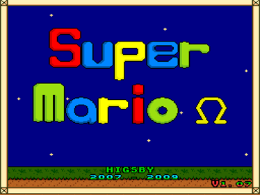 Super Mario Omega - Screenshot - Game Title Image