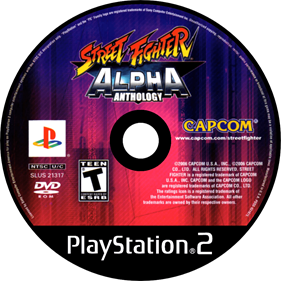 Street Fighter Alpha Anthology - Disc Image