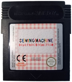 Sewing Machine Operation Software - Cart - Front Image