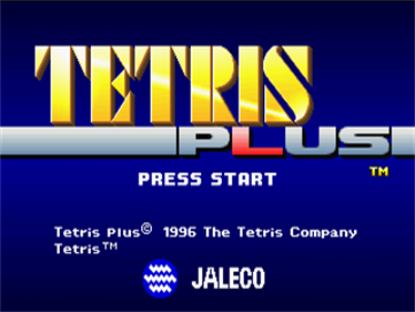 Tetris Plus - Screenshot - Game Title Image