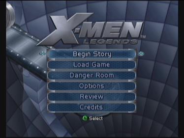 X-Men Legends - Screenshot - Game Select Image