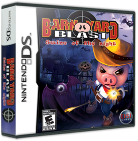 Barnyard Blast: Swine of the Night - Box - 3D Image