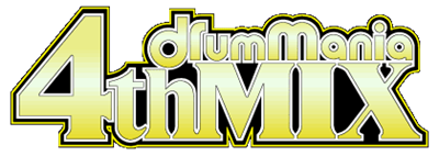 DrumMania 4th Mix - Clear Logo Image