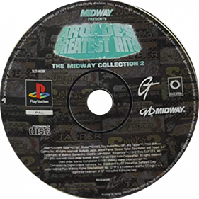 Arcade's Greatest Hits: The Midway Collection 2 - Disc Image