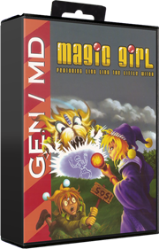 Magic Girl featuring Ling Ling the Little Witch - Box - 3D Image