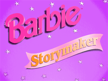 Barbie Storymaker - Screenshot - Game Title Image