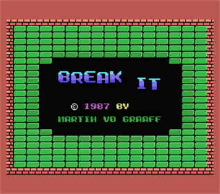 Break It - Screenshot - Game Title Image