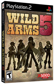 Wild Arms 5 - Box - 3D Image