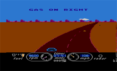 The Great American Cross-Country Road Race  - Screenshot - Gameplay Image