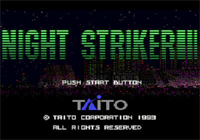 Night Striker - Screenshot - Game Title Image