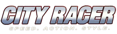 City Racer - Clear Logo Image