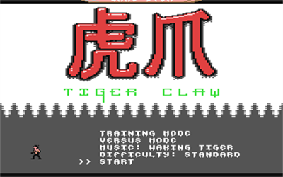 Tiger Claw - Screenshot - Game Select Image