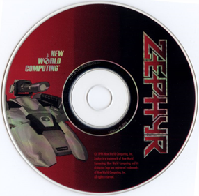 Zephyr - Disc Image