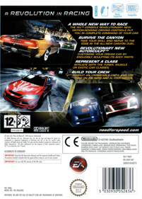 Need for Speed: Carbon - Box - Back Image