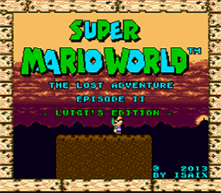 Super Mario World: The Lost Adventure Episode II - Screenshot - Game Title Image