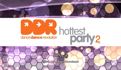Dance Dance Revolution: Hottest Party 2 - Screenshot - Game Title Image