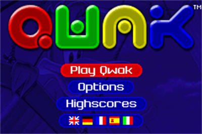 Qwak - Screenshot - Game Title Image