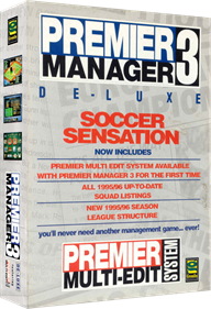 Premier Manager 3 De-Luxe - Box - 3D Image