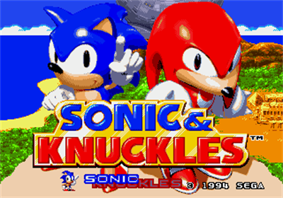 Sonic & Knuckles - Screenshot - Game Title Image
