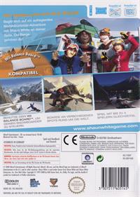 Shaun White Snowboarding: Road Trip - Box - Back Image