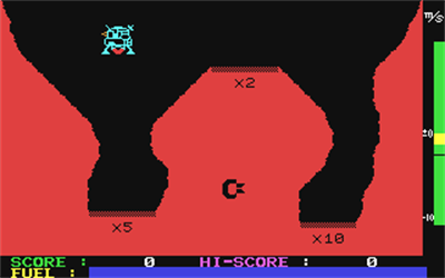 Jupiter Lander (Commodore) - Screenshot - Gameplay Image