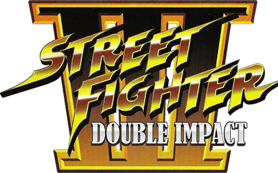 Street Fighter III: Double Impact - Clear Logo Image